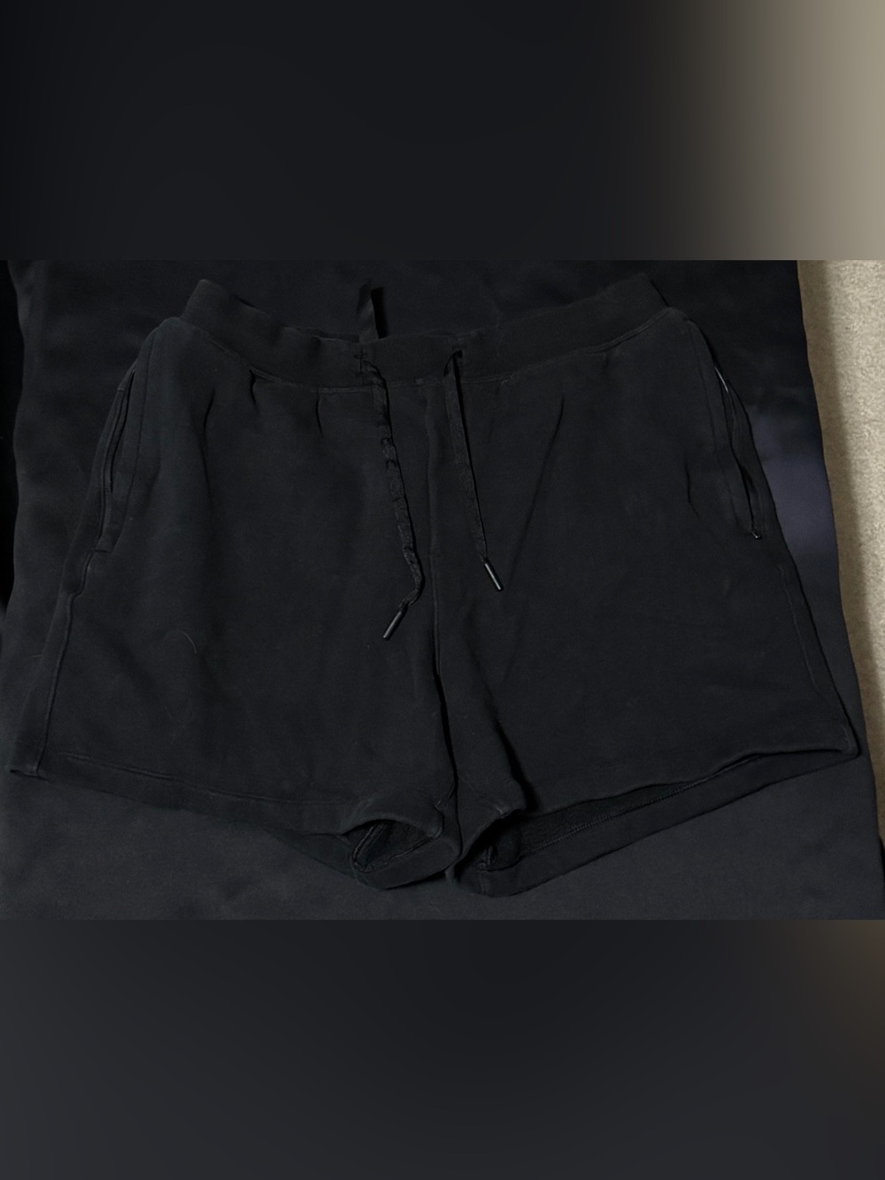 lululemon athletica Black Fleece Shorts